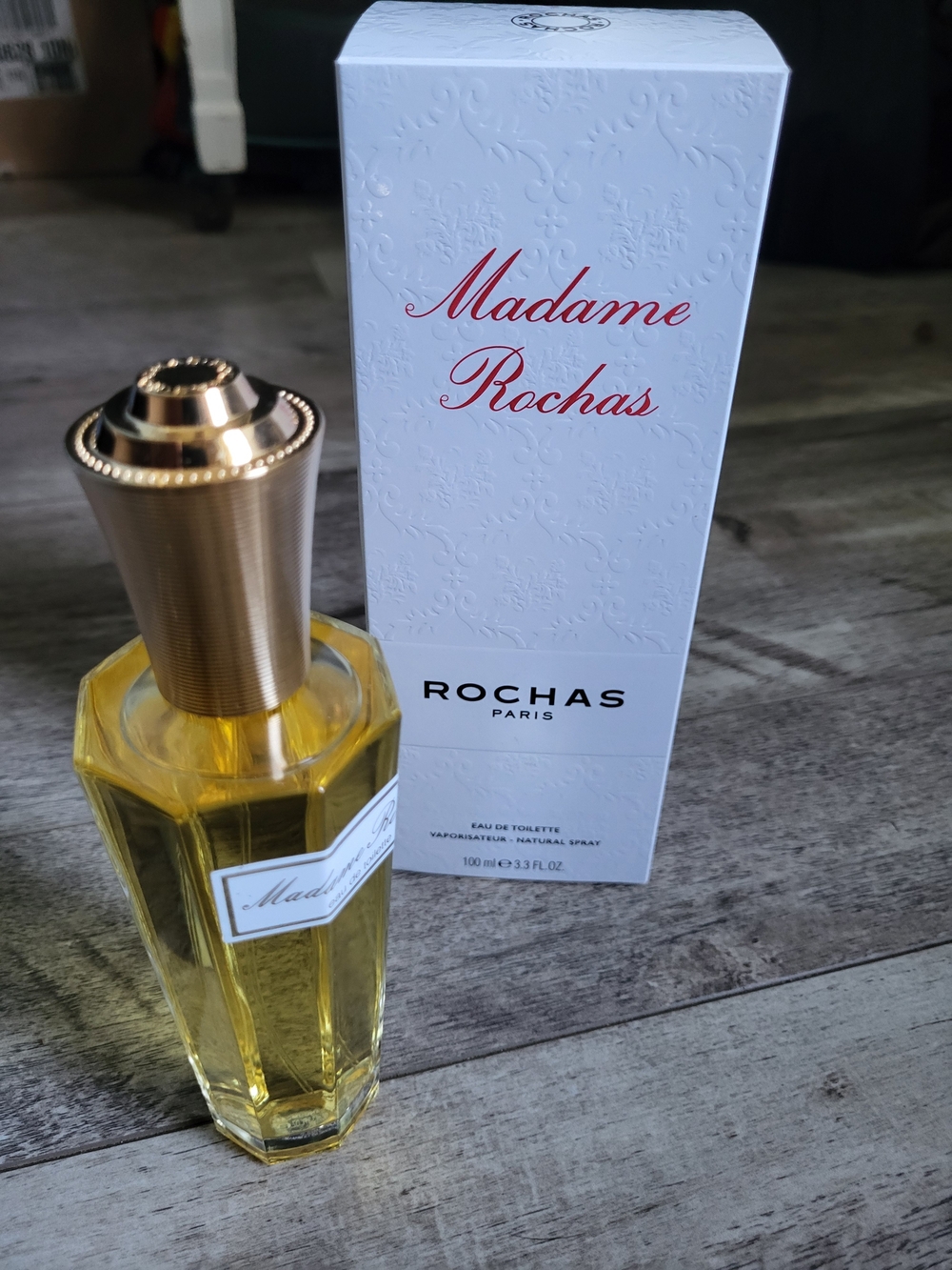 Rochas Madame Rochas Eau de Toilette - Gold and Yellow Bottle